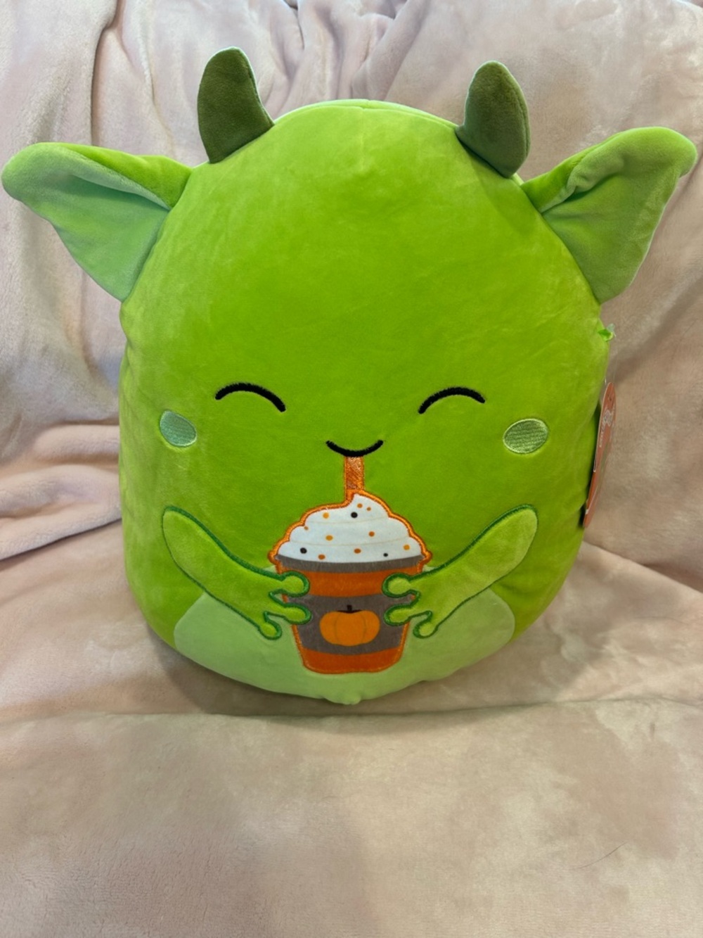 Fitzy Pumpkim Spice Latte Goblin Squishmallow 12"